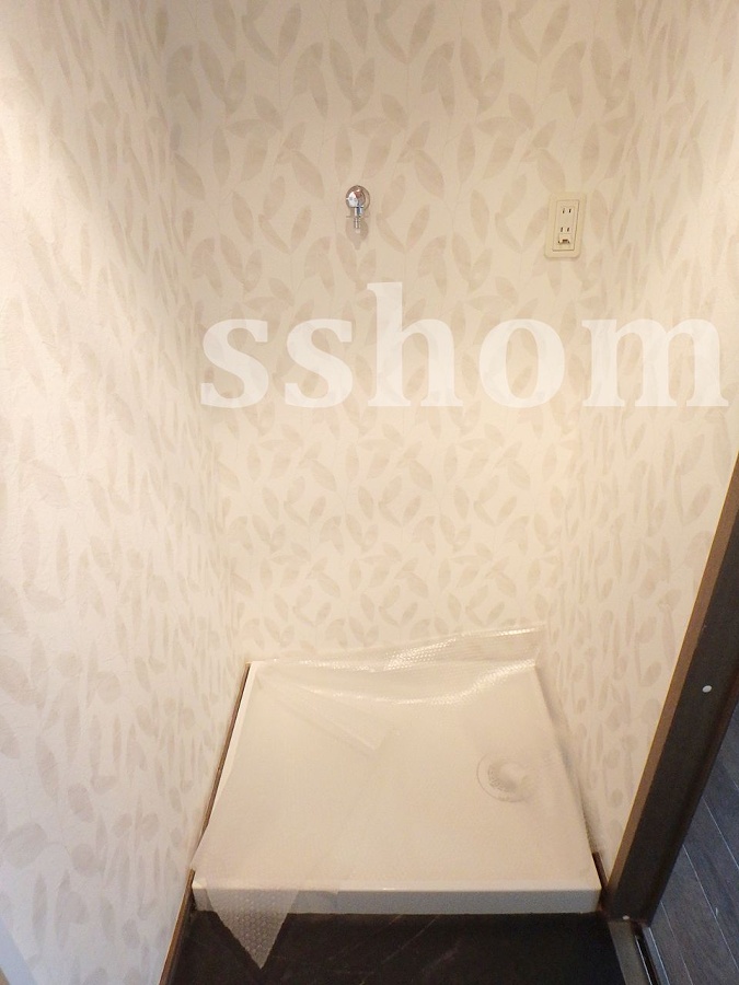 洗面所 室内洗濯機置き場 写真10
