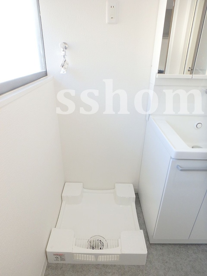 洗面所 室内洗濯機置場 写真13