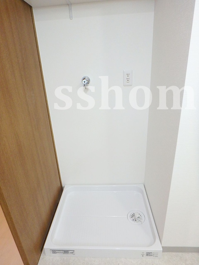 洗面所 室内洗濯機置き場 写真10