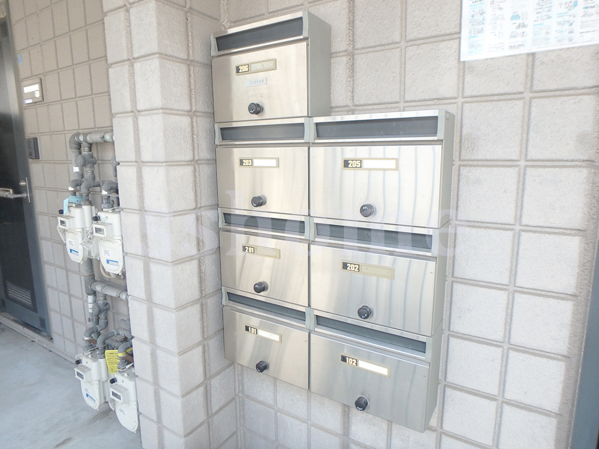 共用部 ダイヤル式集合ポスト 写真28