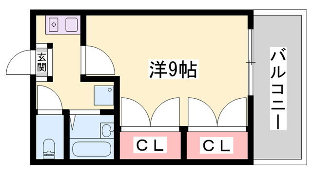 物件間取画像