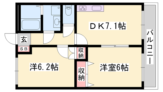 プラグレスの物件間取画像