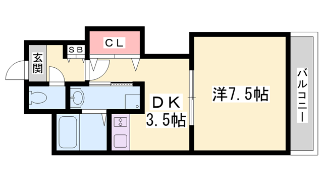 物件間取画像