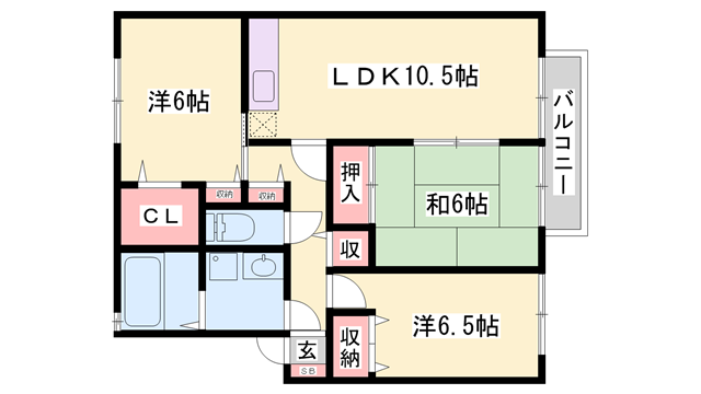 物件間取画像