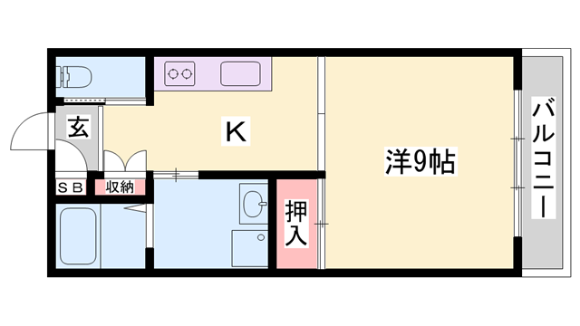 物件間取画像