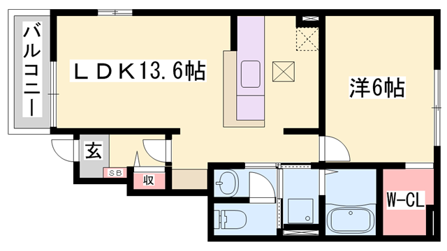 物件間取画像