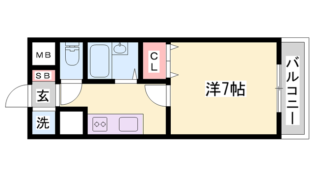物件間取画像