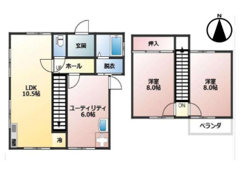物件間取画像