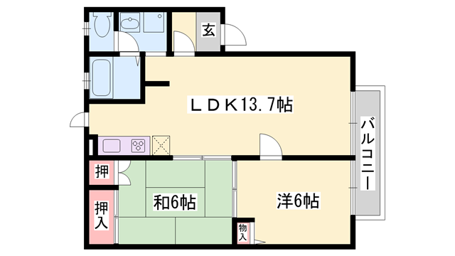 物件間取画像