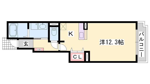 物件間取画像