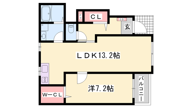 物件間取画像
