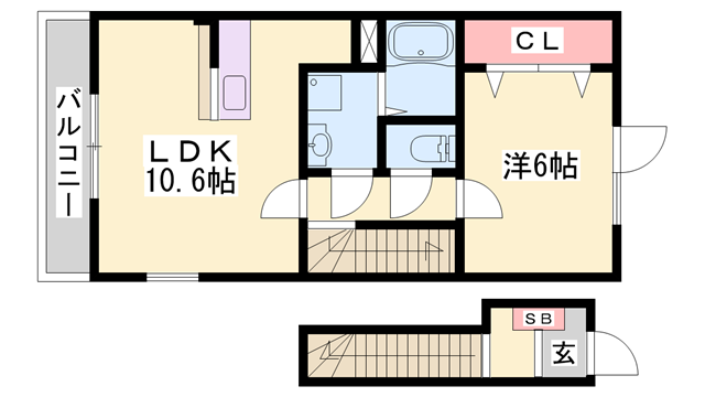 物件間取画像