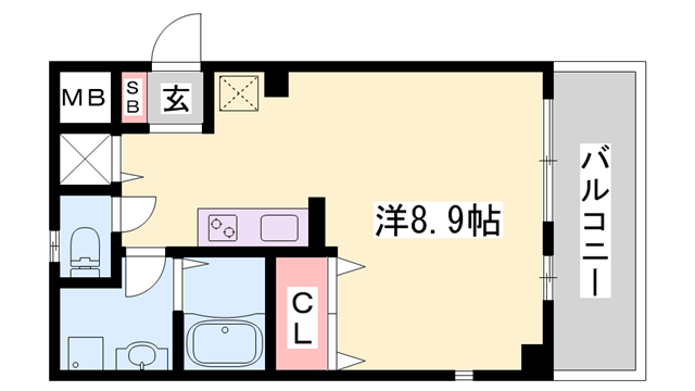 物件間取画像