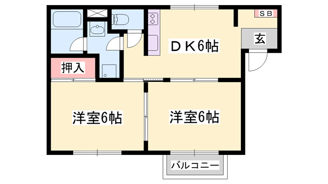 物件間取画像