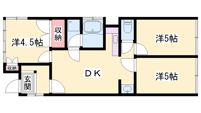 物件間取画像