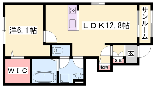 物件間取画像