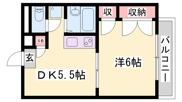 物件間取画像