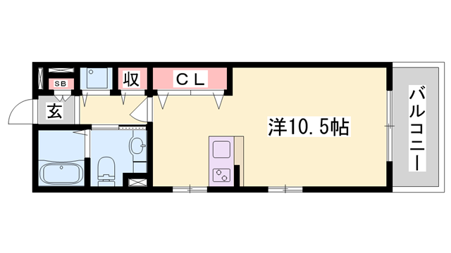 物件間取画像