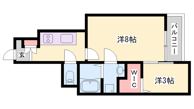 物件間取画像