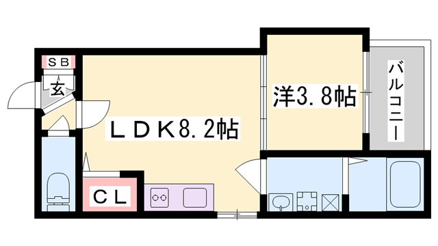 GRANDIR姫路京口の物件間取画像