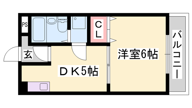 サングレース東今宿の物件間取画像