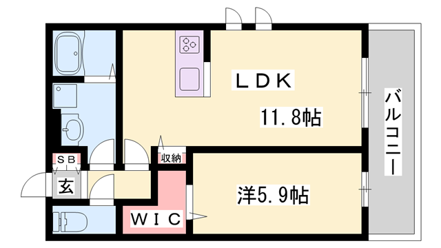 物件間取画像