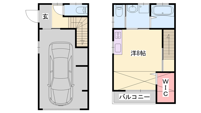 物件間取画像