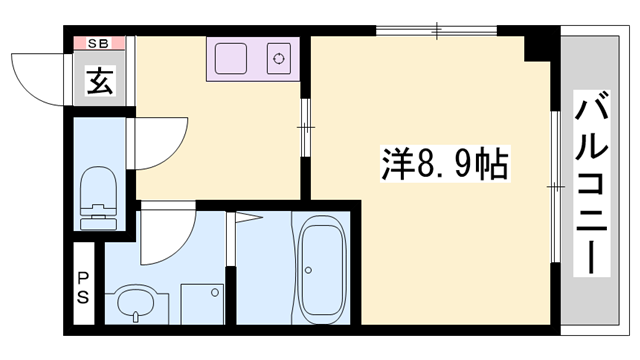 物件間取画像