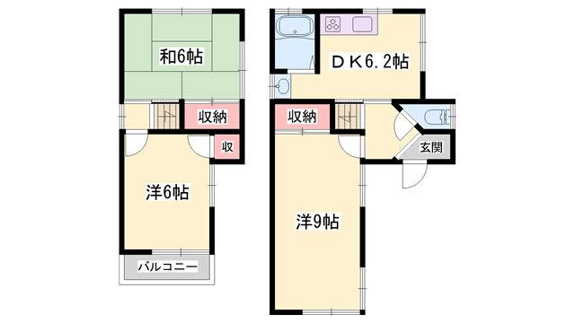 物件間取画像