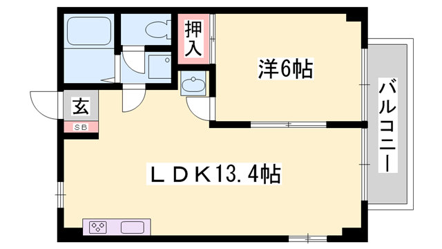 物件間取画像