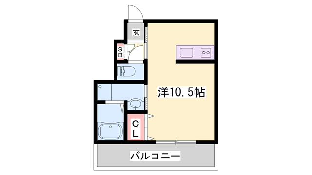物件間取画像