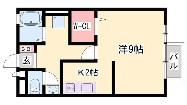 物件間取画像