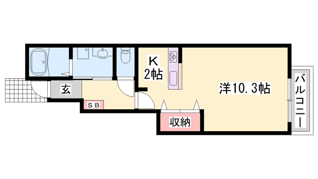 リジュール南条の物件間取画像