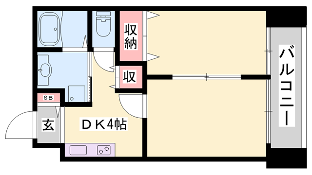 ONE LIGHT坂田町の物件間取画像