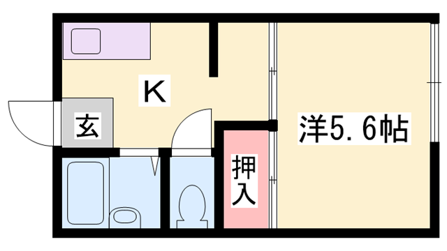 物件間取画像