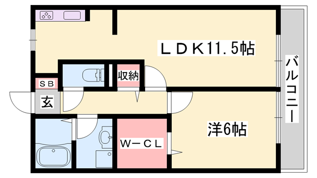 物件間取画像