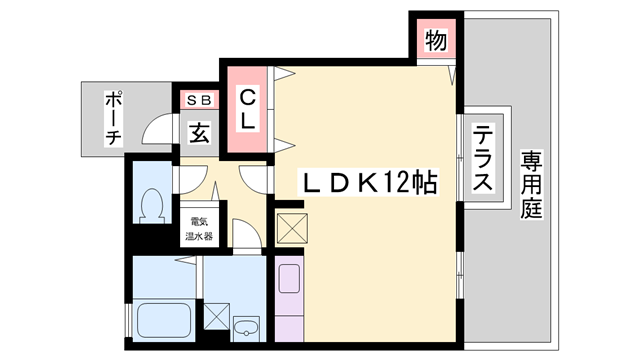 物件間取画像