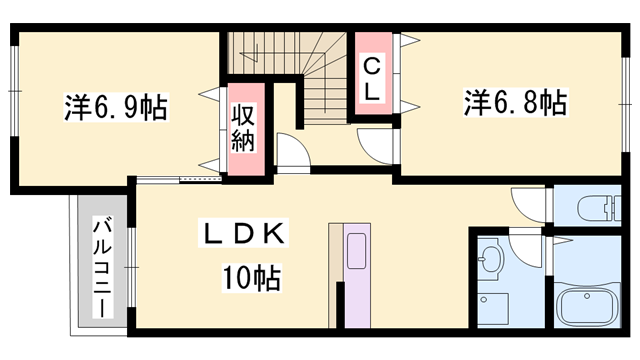 物件間取画像