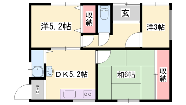 田中貸戸建の物件間取画像