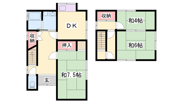 物件間取画像