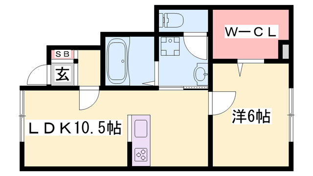物件間取画像