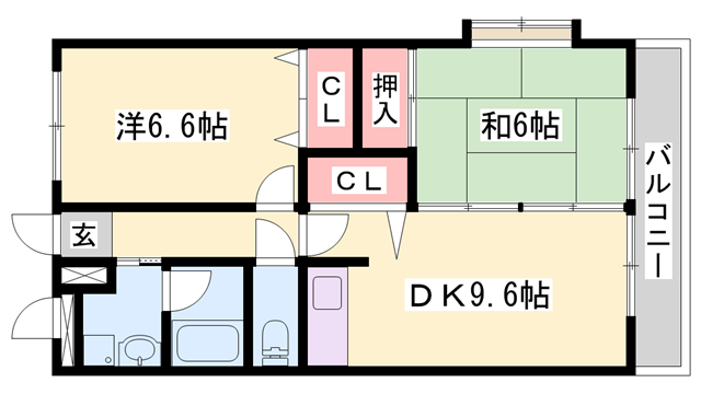 物件間取画像