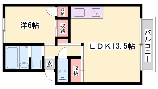 物件間取画像