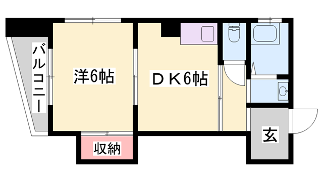 物件間取画像