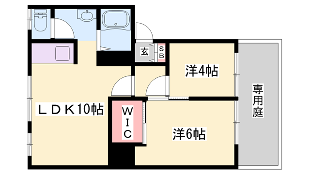 物件間取画像