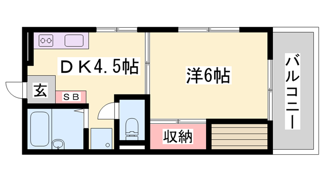 物件間取画像