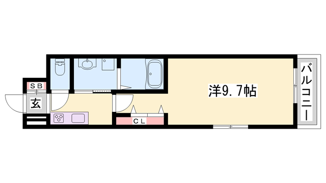 物件間取画像