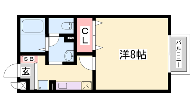 物件間取画像