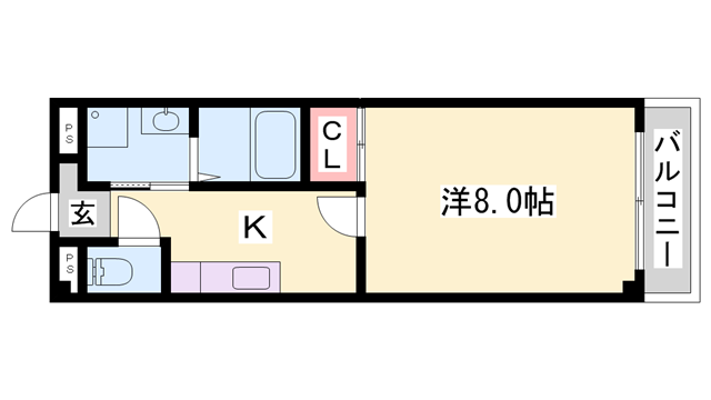 AIOI壱番館の物件間取画像
