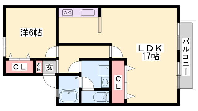 物件間取画像
